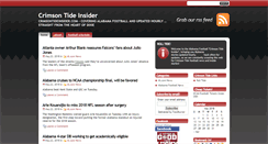 Desktop Screenshot of crimsontideinsider.com