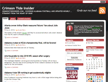 Tablet Screenshot of crimsontideinsider.com